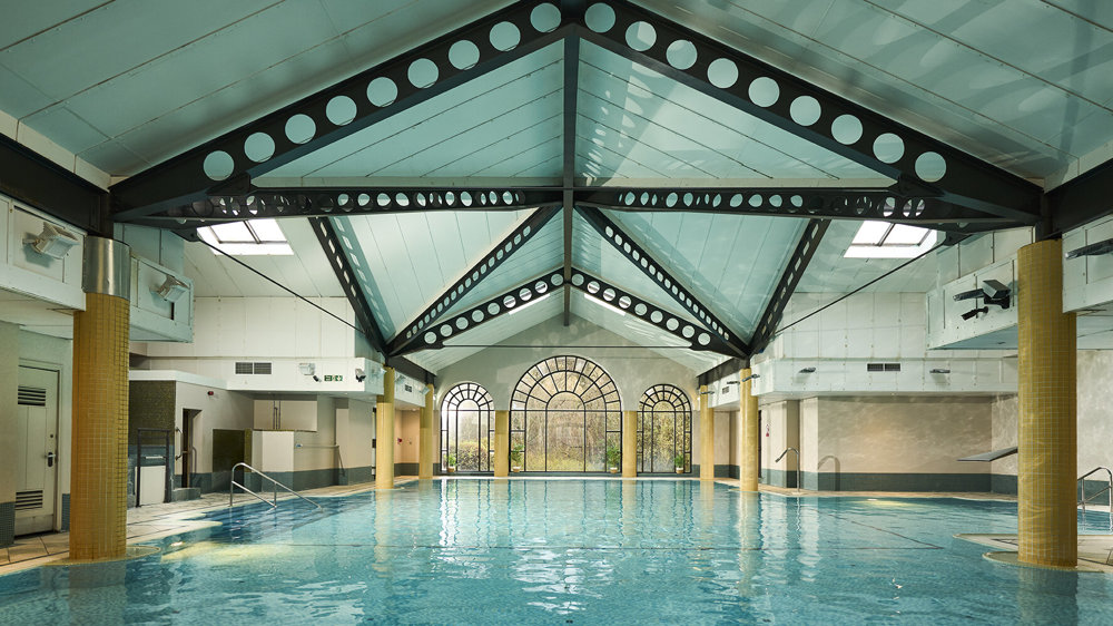 Swimming pool at Peebles