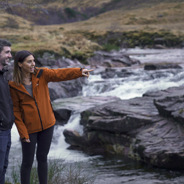 Couple at Glen Etive